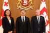 საქართველოს პრეზიდენტი მიხეილ ყაველაშვილი იტალიასა და ყაზახეთში საქართველოს ახლად დანიშნულ საგანგებო და სრულუფლებიან ელჩებს შეხვდა