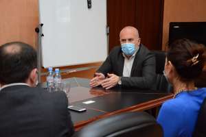 ზვიად შალამბერიძე გაეროს განვითარების ფონდის წარმომადგენლებს შეხვდა