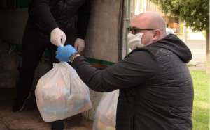 "მადლობა მინდა გადავუხადო ჩვენს მორაგბეებს, რომლებმაც დიდძალი პროდუქტი და ჰიგიენური საშუალებები გადმოგვცეს"