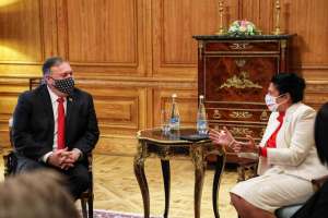 "მაიკ პომპეოსთვის სასიამოვნო იყო პრეზიდენტ ზურაბიშვილთან შეხვედრა" -აშშ-ის საელჩო