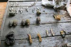 სუსმა მოქალაქის საცხოვრებელი სახლიდან სხვადასხვა სახის ასაფეთქებელი და საბრძოლო მასალა ამოიღო